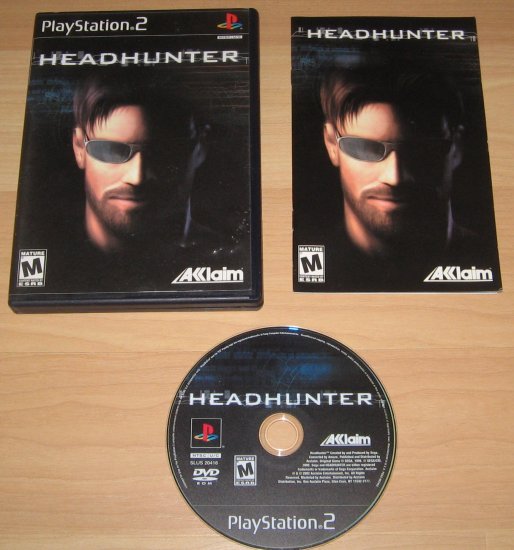 PS2 Playstation 2 Headhunter Game