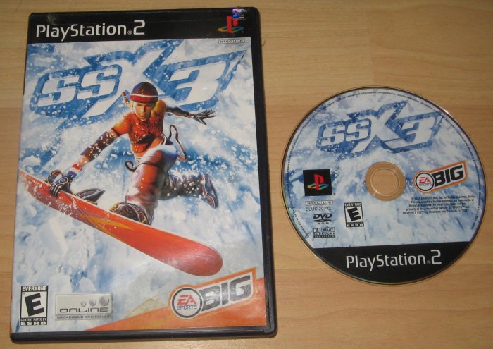 PS2 Playstation 2 SSX 3 Game