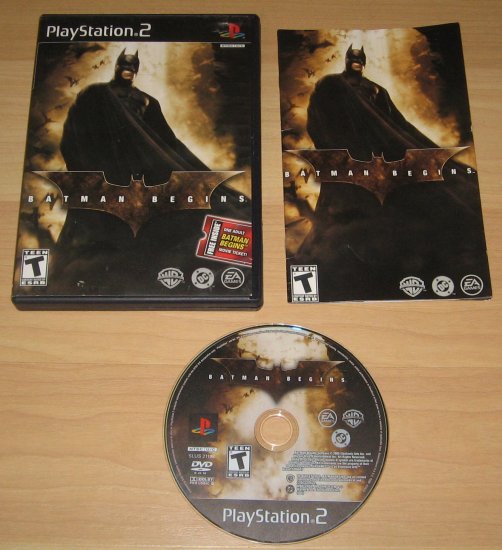 PS2 Playstation 2 Batman Begins