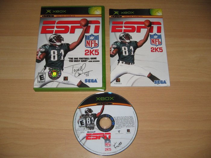 Xbox ESPN NFL 2K5 Game