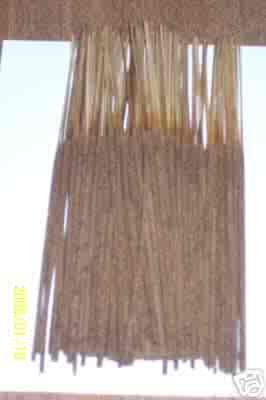 Hand dipped Sandalwood incense sticks, (12 sticks)