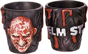 2 New Freddy Shot Glasses Nightmare on Elm Street Movie