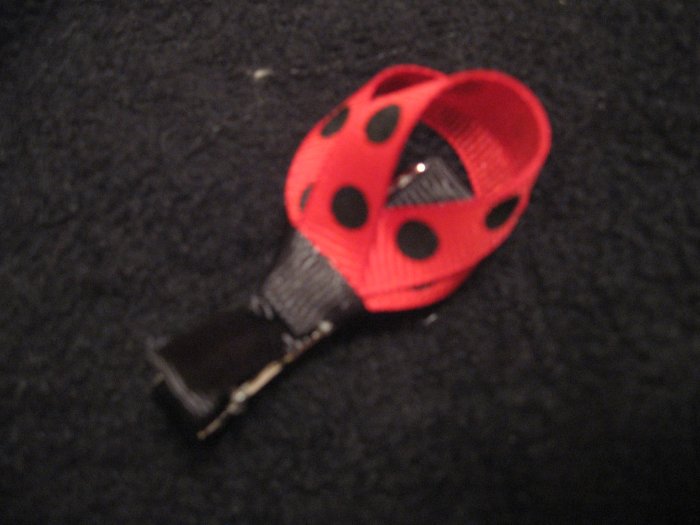 Lady Bug Clippie FREE SHIPPING