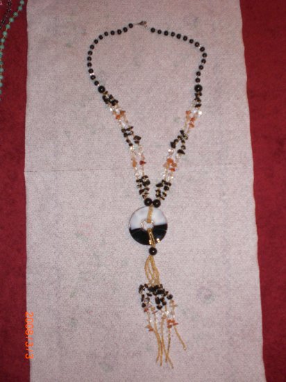 Chinese Good Luck Sweater Necklace