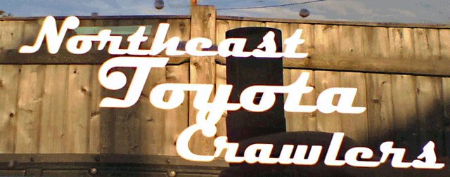 "Northeast Toyota Crawlers" sticker