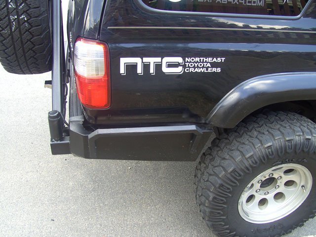 NTC Quarter Panel Sticker - Black/Grey