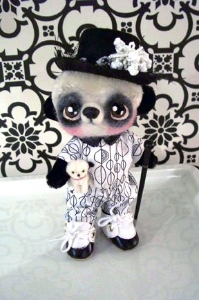 OOAK MOHAIR ANIME ANDA PANDA LaFF YOUR WAY