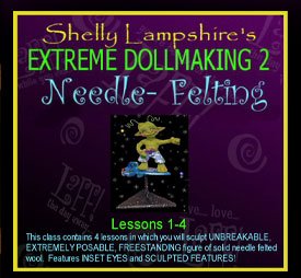 EXTREME NEEDLEFELTING ONLINE CLASS TUTORIAL BENDY ANIMALS