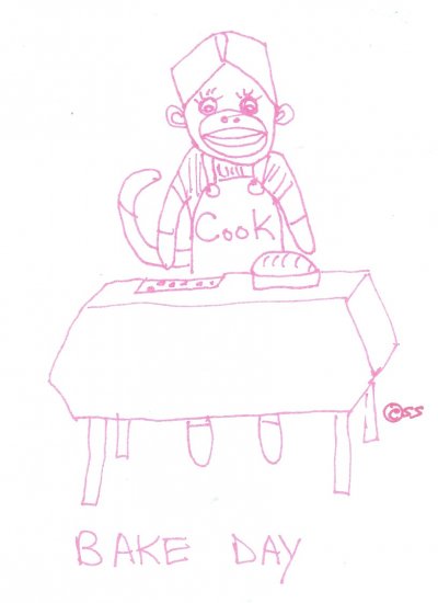 DOW Sock Monkey Pattern for Embroidery Sues Originals