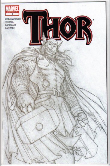 Thor #1 (3rd print sketch variant)