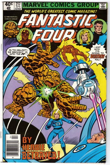 Fantastic Four #217