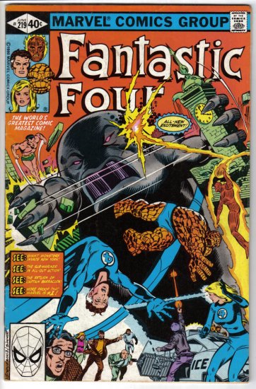 Fantastic Four #219