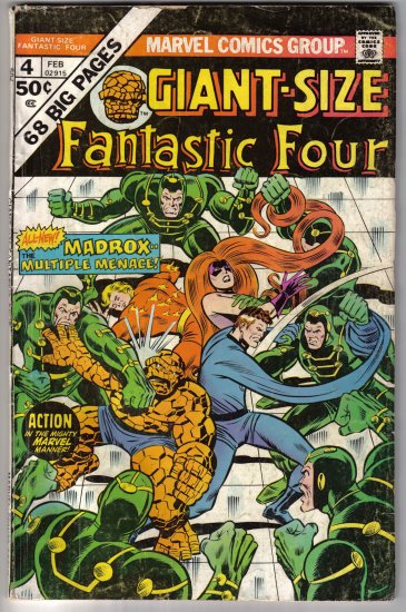 Giant Sized Fantastic Four #4