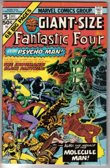 Giant Sized Fantastic Four #5