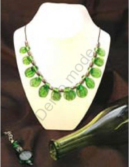 Green and Silver Necklace