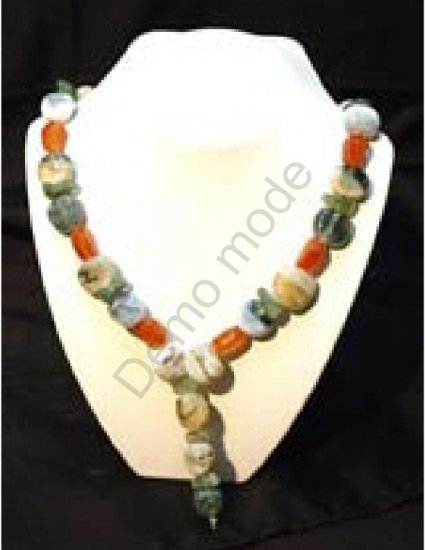 Multi-Colored Bead Necklace
