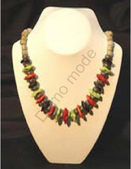 Multi-Colored Bead Necklace