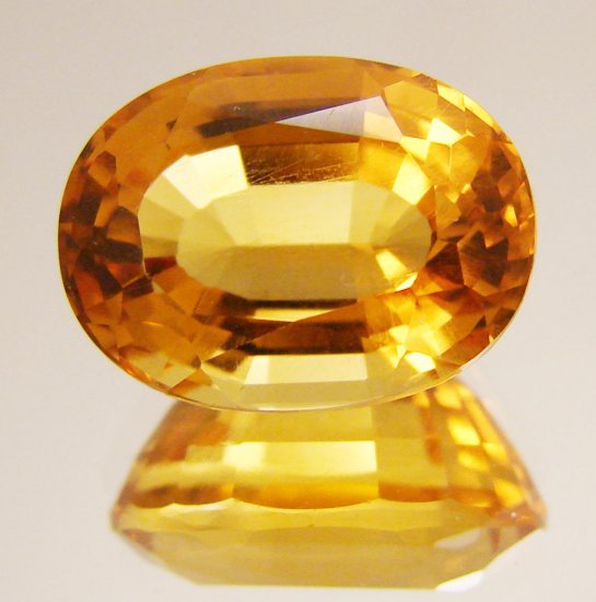8.82 Ct. VVS Brazilian Citrine