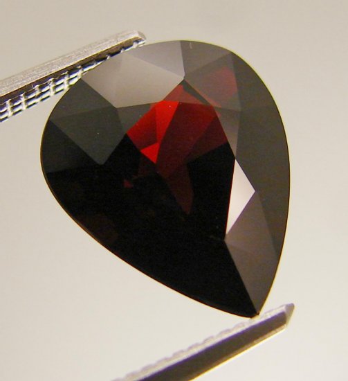 Spessartite Garnet 4.25 Carat VVS Pear Cut