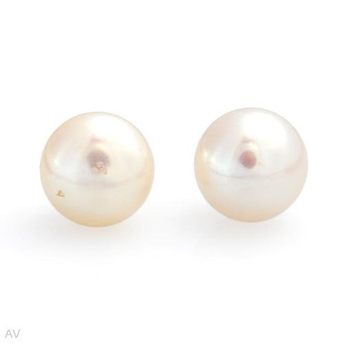 8mm Freshwater Pearl Earring set