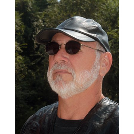 Black Leather Baseball Cap