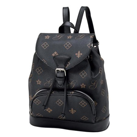 Ladie's Black Backpack/Purse Combo