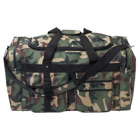 27" Camo Polyester Tote Bag