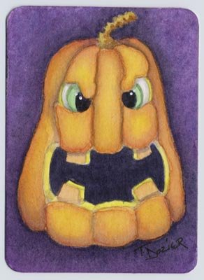 "Scary pumpkin"