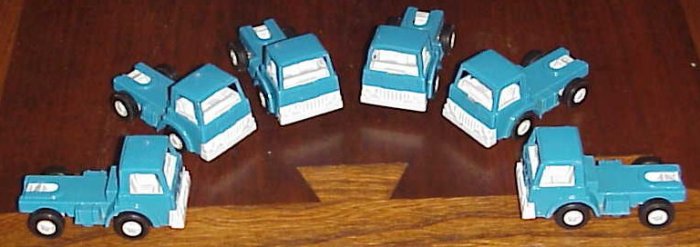 VINTAGE TOOTSIE TOY TRUCKS