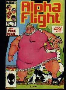 ALPHA FLIGHT COMIC COLLETION MARVEL COMICS