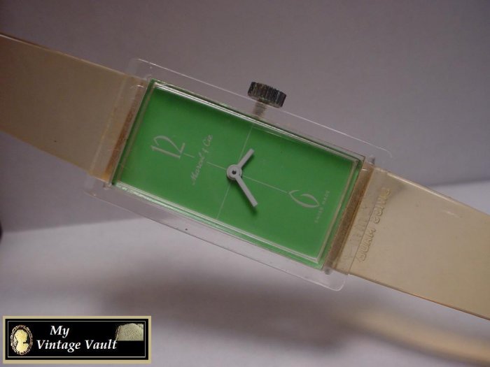 Vintage Marcel & Cie Swiss Acril Ladies Watch - VERY RARE!