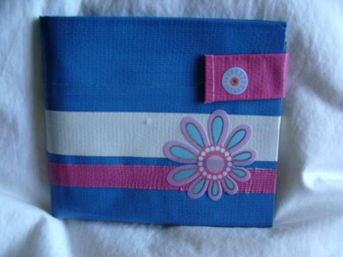 Blue Flower Wallet