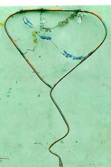 Garden stakes copper