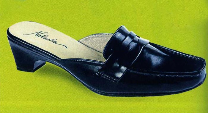 NLS-LOU Black Mules