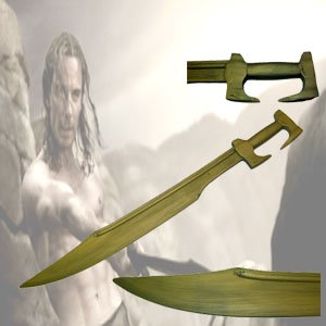 King leonidas wooden sword replica