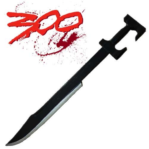 Wooden spartan sword replica