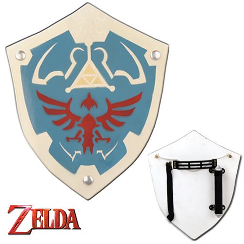 wooden hylian shield replica