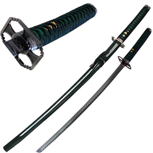 Green Warrior Katana Sword