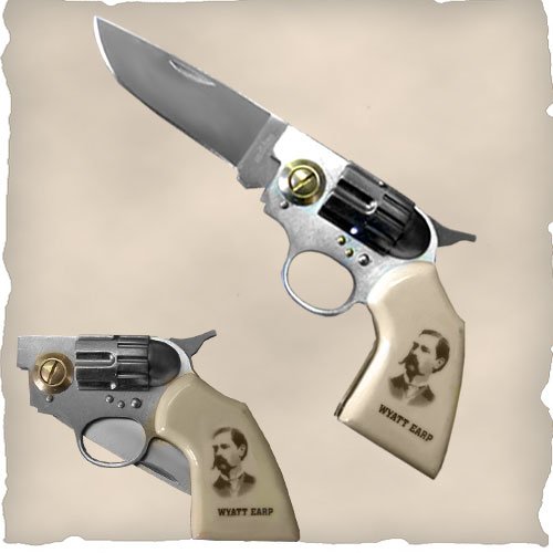 Wyatt Earp Gun Knife