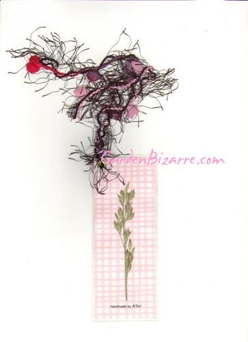 Pressed Flower Bookmark - Free Shipping - SALE