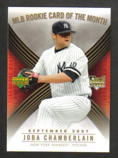 JOBA CHAMBERLAIN - Upper Deck Rookie of the Month ROM6