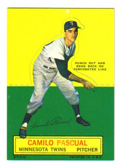 1964 Topps STANDUP - Camilo Pascual