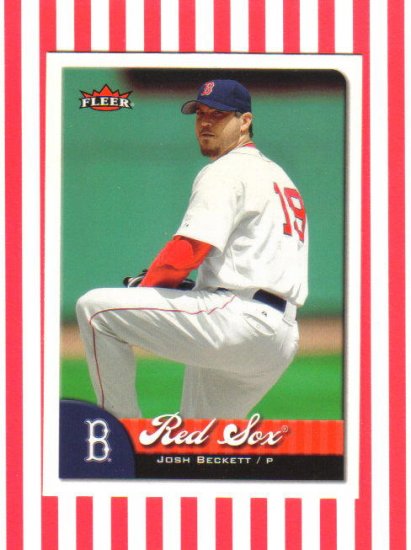 JOSH BECKETT - Boston Red Sox - 2007 Fleer #277
