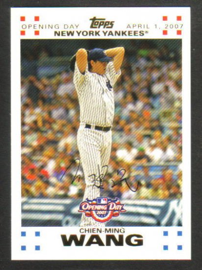 CHIEN-MING WANG - 2007 Topps Opening Day GOLD #0093/2007