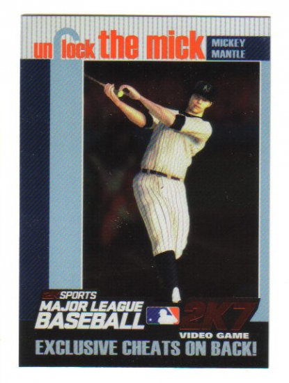 MICKEY MANTLE - 2007 Topps *Unlock the Mick* complete set 1-5