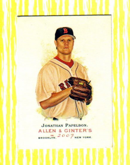 JONATHAN PAPELBON - 2007 Allen & Ginter #37