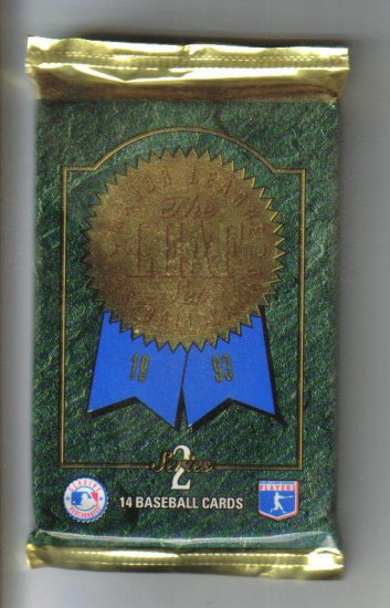 1993 Leaf - Series 2 - Factory Sealed Pack