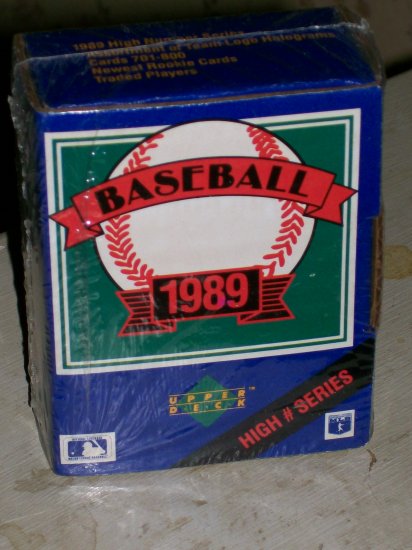 1989 Upper Deck (First Year!!) High # Series set - Factory Sealed