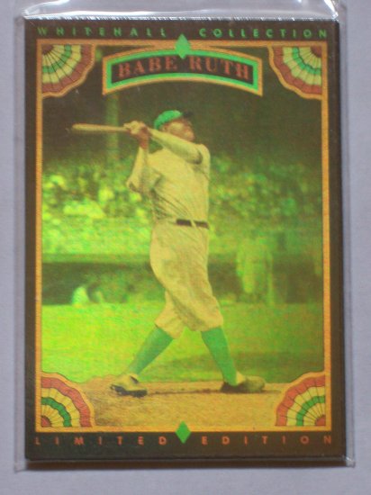 92 Whitehall Hologram Set-Ruth,Wagner,Cobb,Gehrig,Young