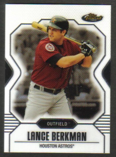 LANCE BERKMAN - 2007 Topps Finest #41